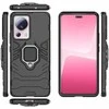 Hurtel Dėklas Armored Case for Xiaomi 13 Lite Magnetic Holder Ring Armor juoda