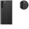 Hurtel Dėklas dėklas Samsung S24+ su magnetiniu atvartu New Sleep View Case juoda