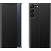 Hurtel Dėklas dėklas Samsung S24+ su magnetiniu atvartu New Sleep View Case juoda