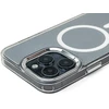 Hurtel Glitter MagSafe Apple iPhone 16 – dėklas telefonui baltos spalvos