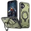 Hurtel Hybrid Armor Trendy MagSafe Apple iPhone 16 – dėklas telefonui žalios spalvos