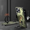 Hurtel Hybrid Armor Trendy MagSafe Apple iPhone 16 Pro Max – dėklas telefonui žalios spalvos