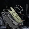 Hurtel Hybrid Armor Trendy MagSafe Apple iPhone 16 Pro Max – dėklas telefonui žalios spalvos