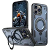 Hurtel Hybrid Armor Trendy MagSafe Apple iPhone 16 Pro Max – dėklas teleofnui mėlynos spalvos