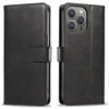 Hurtel Leather Book Apple iPhone 16 Pro – dėklas telefonui juodos spalvos