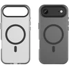 Hurtel Dėklas Magnetic Abrasive skirtas Apple iPhone 17 Air suderinamas su MagSafe – matinės juodos spalvos