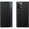 Hurtel Dėklas dangtelis su atvartu ir stovu Xiaomi Redmi Note 12 5G / Poco X5 5G New Sleep Case juoda