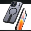 Hurtel Hybrid Armor X dėklas skirtas Apple iPhone 17 Pro with MagSafe-compatible stand – juodos spalvos