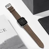Hurtel Dirželis skórzany opaska bransoleta do Apple Watch 38 / 40 / 41 mm - ciemnobrązowy