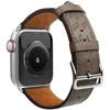 Hurtel Dirželis skórzany opaska bransoleta do Apple Watch 38 / 40 / 41 mm - ciemnobrązowy