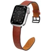 Hurtel Dirželis skórzany opaska bransoleta do Apple Watch 38 / 40 / 41 mm - raudona