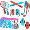 Hurtel Nintendo Switch Sports 10-in-1 Family Priedas Pack - Raudona and Mėlyna
