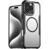 Hurtel Leading Series MagSafe silikoninis Apple iPhone 16 Pro – dėklas telefonui juodos spalvos