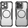 Hurtel Leading Series MagSafe silikoninis Apple iPhone 16 Pro – dėklas telefonui juodos spalvos