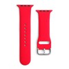 Hurtel silikoninis dirželis Apple Watch 2-9/SE 38/40/41mm silikoninis dirželis APS raudonas