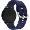 Hurtel Silikoninė apyrankė Galaxy Watch 45–47 mm – tamsiai mėlyna