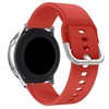 Hurtel Silicone Strap TYS opaska do smartwatcha zegarka uniwersalna 22mm raudona
