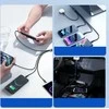 USB duomenų kabelis Joyroom S-1T4018A18 4in1 USB-C / Lightning / 3.5A /1.2m (juodas)