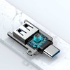 Adapteris USB vyriškas ir moteriškas C tipo Joyroom S-H151 (juodas)