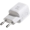 Joyroom JR-TG7 33W USB-A + USB-C sieninis įkroviklis – baltas