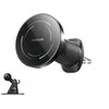 Joyroom JR-ZS502 MagSafe Compatible automobilinis laikiklis with Wireless Charger skirtas Air Vent/Dashboard – juodos spalvos