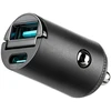 Joyroom JR-CCN18 65W USB-A USB-C Car Charger - Juodas