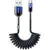 Joyroom S-A51 60W USB-A USB-C kabelis 1.5m juodos spalvos