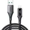 Joyroom S-A60 StarTalk 3A USB-A - Lightning kabelis 1.2m - juodas