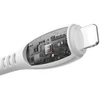 Joyroom S-A59 Vibrant Series 3A USB-A - Lightning kabelis 1,2 m - baltas