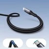 Joyroom S-A28 „Flash“ serijos 3A USB-A – USB-C kabelis, 2 m – juodos spalvos