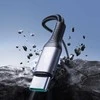 Joyroom S-A28 Flash Series 3A USB-A – USB-C cable 1m – juodos spalvos