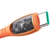 Joyroom S-A59 Vibrant serijos 3A USB-A - USB-C kabelis 1.2m - Oranžinis