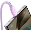 Joyroom S-A59 Vibrant serijos 3A USB-A - USB-C kabelis 1.2m - Violetinė