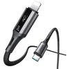 Joyroom S-A60 StarTalk 30W USB-C - Lightning kabelis 1.2m - juodas