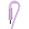 Joyroom S-A59 Vibrant Series 60W USB-C - USB-C Cable 1.2m - Violetinė