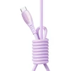 Joyroom S-A59 Vibrant Series 60W USB-C - USB-C Cable 1.2m - Violetinė