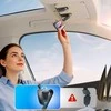 Joyroom JR-ZS511 Saulės skydelio laikiklis su magnetiniu segtuku - Juodas
