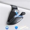 Joyroom JR-ZS511 Saulės skydelio laikiklis su magnetiniu segtuku - Juodas
