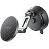Joyroom JR-ZS51 magnetic car holder with suction cup for windshield or dashboard - juodas