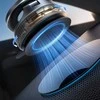 „Joyroom JR-ZS501“ magnetinis automobilio laikiklis, suderinamas su „MagSafe“, skirtas prietaisų skydeliui – tamsiai pilkas
