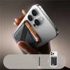 Dėklas Joyroom JR-ZS432 magnetinė piniginė, suderinama su MagSafe – juodos spalvos