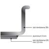 Kaistuvas Profi Line be dangčio 1 l sk. 140 mm – Hendi 830048