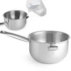 Plieninis puodas su vandens apvalkalu 1 l 300 x 165 x 95 mm - Hendi 833032