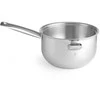 Plieninis puodas su vandens apvalkalu 1 l 300 x 165 x 95 mm - Hendi 833032
