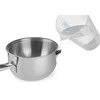 Plieninis puodas su vandens apvalkalu 1 l 300 x 165 x 95 mm - Hendi 833032