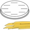 FETTUCCINE makaronų gaminimo antgalis, plokščios juostelės, 16 skylių 8x1 mm MPF2.5/4 - Hendi 229354