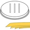 PAPPARDELLE makaronų gaminimo antgalis, plačios juostelės, 5 skylės 16x1 mm MPF2.5/4 - Hendi 229385