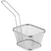 Mini krepšelis keptiems užkandžiams patiekti su rankena 130x115x80 mm - Hendi 425688