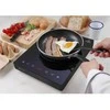Nešiojama indukcinė kaitlentė su jutikliniu skydeliu, 1 Juodas Line šildymo zona, sk. 22 cm 2000 W – Hendi 239391