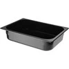Polikarbonatinė ledų talpa 360x250x80mm - juoda 5L - HENDI 807071